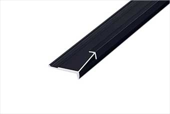 大连航空纤维墙咔铝合金阳角线（哑黑氧化）