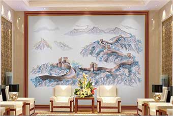 大连森佰汇航空纤维墙咔（唯我中华）