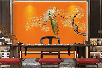 大连森佰汇航空纤维墙咔（春花秋月）