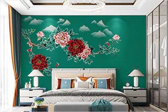 大连森佰汇航空纤维墙咔（爱情花语）