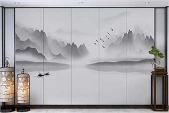 大连森佰汇航空纤维（山水画系列）