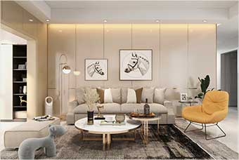 大连客厅空间案例
