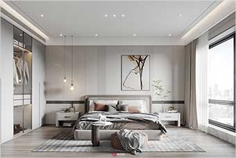大连卧室空间案例